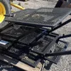 (4) metal platforms