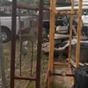 (2) tire racks