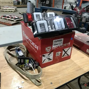 Spyder Tail Lights, Tow Smart Hitch & Tow Rope
 UNRESERVED