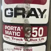 Gray Portamatic 350 jack