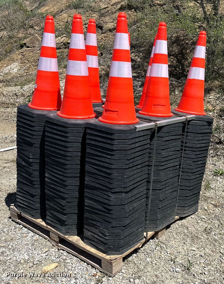 (250) traffic cones