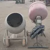 (2) concrete mixers