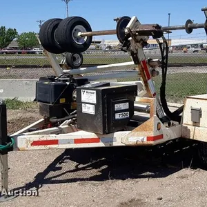 2012 Larson 7500 reel trailer