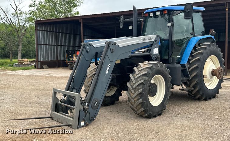 2003 New Holland TM190 MFWD tractor
