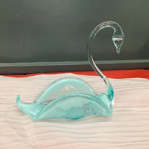 BLUE GLASS SWAN