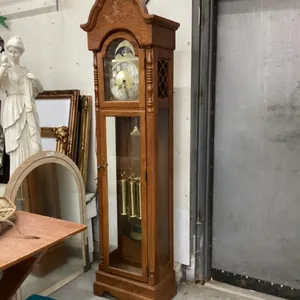 RIDGEWAY GRANDFATHER CLOCK -WINCHESTER CHIME- NO KEY