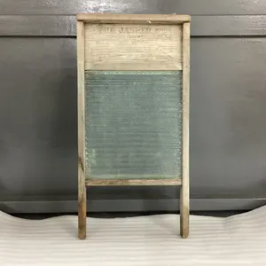 ANTIQUE "JASPER CO"  WASHBOARD