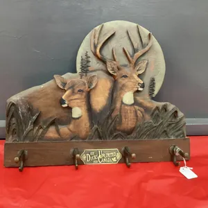DUCKS UNLIMITED  COAT/HAT RACK - RESIN