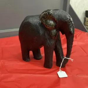 SOLID MARBLE ELEPHANT CARVING