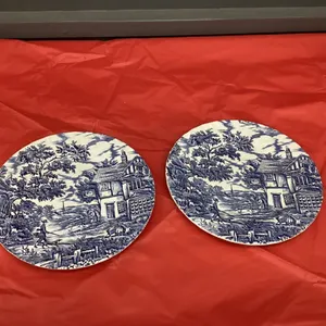 (2) COLLECTIBLE PLATES - "THE HUNTER" BY MYOTT