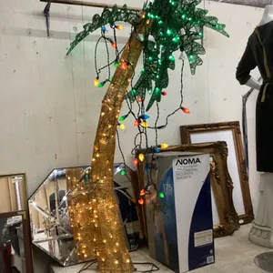 LARGE LIGHTED PALM TREE