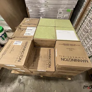 Pallet of Mannington Commercial Pattern Tiles
 UNRESERVED