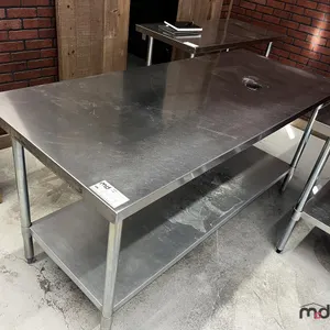 Stainless Steel Table (72"x 30")
 UNRESERVED