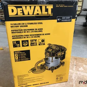 DeWalt Shop Vac
 UNRESERVED