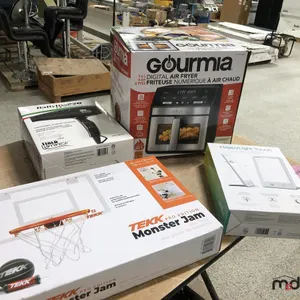 Gourmia Air Fryer, Therapy Light, Hair Dryer & Mini Basketball Set
 UNRESERVED