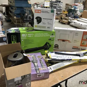Greenworks Blower (No Battery), Steam Iron, Curling Iron, Kettle, Snow Helmet (XL) & More
 UNRESERVED