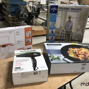 Wok, Mini Basketball Set, Hair Dryer & Folding Walker
 UNRESERVED