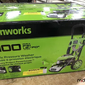 Greenworks 2100 PSI Electric Pressure Washer
 UNRESERVED