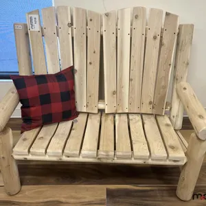 Cedar Bench and Pillow (48"x24"x39")
 UNRESERVED