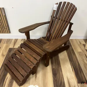 2-Part Cedar Chaise Lounge Chair (32"x37"x53")
 UNRESERVED