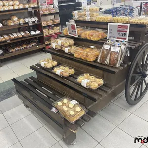 Wooden Food Cart
 UNRESERVED