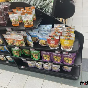 Wooden Food Display Shelf