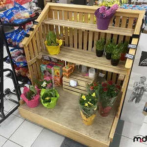 Wooden Display Shelf
 UNRESERVED