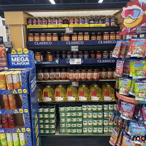 Wooden & Metal Food Display Shelf
 UNRESERVED