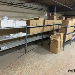 (10) Sections of Various Size Shelving (Contents Not Included)
 UNRESERVED