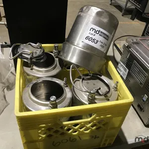 (3) 1-Gallon Taylor Syrup Kegs & (1) Aluminum Ice Bucket
 UNRESERVED
