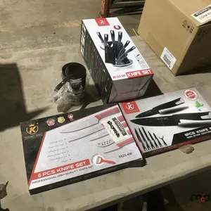 (3) Kitchen King Knife Sets & (2) Chafing Dish Fuel Tanks
 UNRESERVED