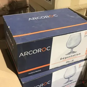 (12) Arcoroc High Transparency Fancy Glasses
 UNRESERVED