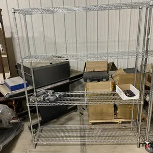 Metal Shelves w/ Misc. Restaurant Equipment and Attachments
 UNRESERVED