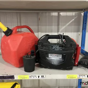 Battery Charger, Gascan & More
 UNRESERVED
