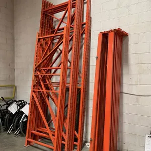 (7) Pallet of Racking Uprights & (16) Crossmembers
 UNRESERVED