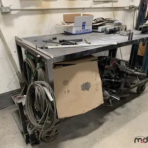 Metal Rolling Work Table (6'x3')
 UNRESERVED