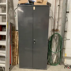 Metal Cabinet w/ Contents
 UNRESERVED