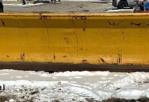 Pro Tech wheel loader snow pusher