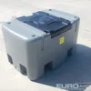 Unused Combo 400 Litre Diesel Tank, 12 Volt Pump, Triggered Nozzle & Hose 