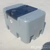 Unused Combo 400 Litre Diesel Tank, 12 Volt Pump, Triggered Nozzle & Hose 