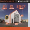 2025 HIlls Industrial 403022 30 ft x 40 ft x 22 ft Storage Building (Unused)