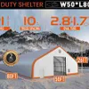 2025 HIlls Industrial 805026 50 ft x 80 ft x 26 ft Storage Building (Unused)