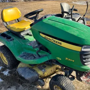 JD X304 Riding Lawnmower, K108 **Key in office trailer**