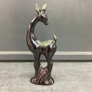 POTTERY DEER  - 1967 -  100 YEARS OF  BANKING SERVICE