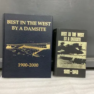 (2) BASSANO HISTORY BOOKS - "BEST IN THE WEST BY A DAMSITE" - 1900-1940 & 1900-2000