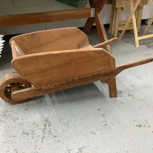 CEDAR WHEELBARROW PLANTER