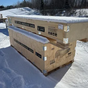 2024 EMC CG2533-H305 33 ft x 25 ft x 13 ft Metal Warehouse Shed (Unused)