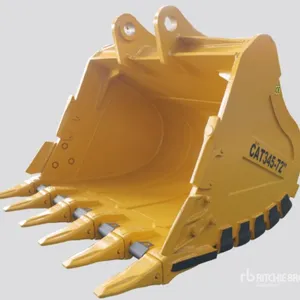 2024 Elephant BKT34572HD 72-E 72 in 3.2 cyd Digging Excavator Bucket - Fits Cat 345 / 40 - 55 ton (Unused)