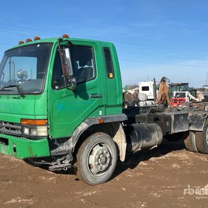 2000 Mitsubishi FM6 4x2 COE Hooklift Truck