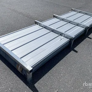 Quantity of (100) 2025 KJ K0311 35 in x 10 ft Galvalume Corrugated Steel Sheets Steel Plates (Unused)